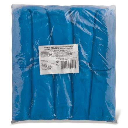 Бахилы КОМПЛЕКТ 100 штук (50 пар), ОСОБО ПРОЧНЫЕ, текстурированные, 40х15 см, 70 мкм, 6 г, ПВД, 6053 Бахилы КОМПЛЕКТ 100 штук (50 пар), ОСОБО ПРОЧНЫЕ, текстурированные, 40х15 см, 70 мкм, 6 г, ПВД, 6053