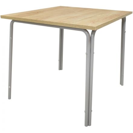 Стол обеденный АС 800x800 22мм д.мадуро, RAl7004