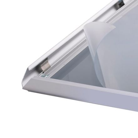 Рамка настенная для рекламы БОЛЬШОГО ФОРМАТА (594х841 мм), алюминий, прижимные стороны, BRAUBERG, 232206 Рамка настенная для рекламы БОЛЬШОГО ФОРМАТА (594х841 мм), алюминий, прижимные стороны, BRAUBERG, 232206