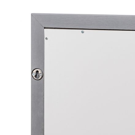 Leset Зеркало навесное в раме "Мира" (52х140), Серый