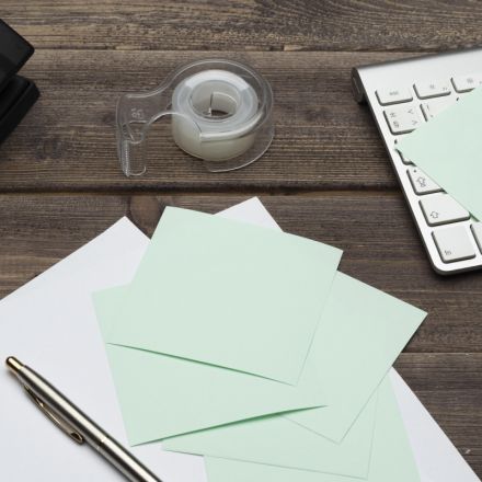 Блок для записей Attache 90x90x50 салатовый 80г Блок для записей Attache 90x90x50 салатовый 80г