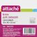 Блок для записей Attache 90x90x50 салатовый 80г Блок для записей Attache 90x90x50 салатовый 80г