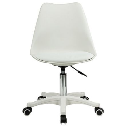 Кресло стул BRABIX "Eames MG-310 PL", пластик белый, экокожа белая, 532926 Кресло стул BRABIX "Eames MG-310 PL", пластик белый, экокожа белая, 532926