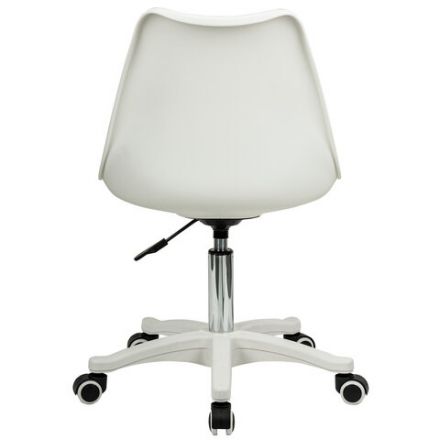 Кресло стул BRABIX "Eames MG-310 PL", пластик белый, экокожа белая, 532926 Кресло стул BRABIX "Eames MG-310 PL", пластик белый, экокожа белая, 532926