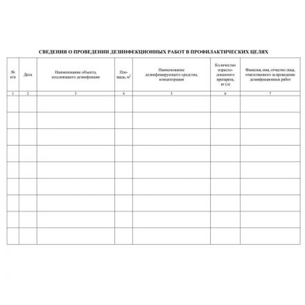 Журнал учёта получения и расх.дезинф.ср-в и провед.дезинф.работ,КЖ-595/1 Журнал учёта получения и расх.дезинф.ср-в и провед.дезинф.работ,КЖ-595/1