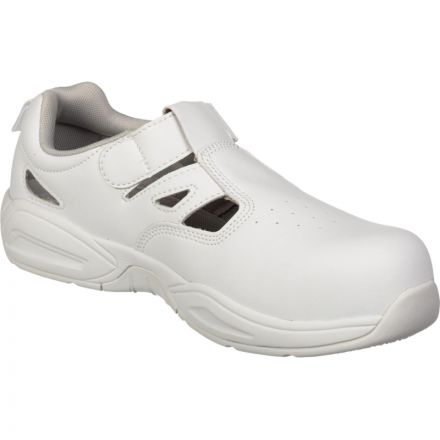 Сандалии Мистраль с перфорацией White GRIP PROTECTION c ПП р.37 (19143) Сандалии Мистраль с перфорацией White GRIP PROTECTION c ПП р.37 (19143)