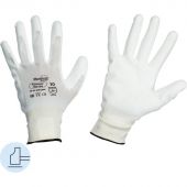 Перчатки защитные полиэфир/полиуретан, белый Manipula ПОЛИСОФТ (MG-166) р10 Перчатки защитные полиэфир/полиуретан, белый Manipula ПОЛИСОФТ (MG-166) р10