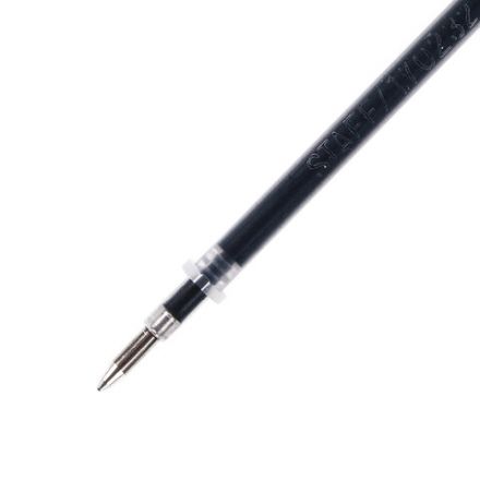 Стержень гелевый STAFF "Basic" GPR-232, 135 мм, ЧЕРНЫЙ, узел 0,5 мм, линия письма 0,35 мм, 170232 Стержень гелевый STAFF "Basic" GPR-232, 135 мм, ЧЕРНЫЙ, узел 0,5 мм, линия письма 0,35 мм, 170232