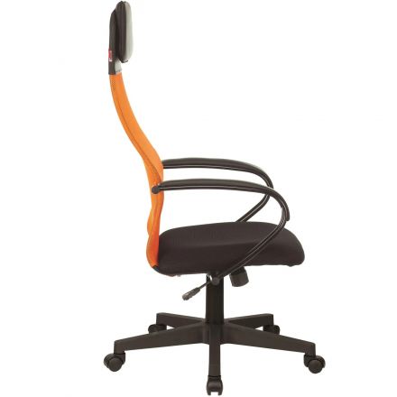 Кресло 0MX_VB_EChair-655 TTW_OR сетка/ткань оранжевый, пластик Кресло 0MX_VB_EChair-655 TTW_OR сетка/ткань оранжевый, пластик