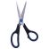 Ножницы BRAUBERG "Soft Grip", 190 мм, черно-синие, резиновые вставки, 3-х сторонняя заточка, 230762 Ножницы BRAUBERG "Soft Grip", 190 мм, черно-синие, резиновые вставки, 3-х сторонняя заточка, 230762