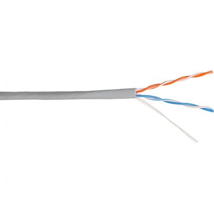 Кабель TWT TWT-5EUTP2-GY 2 пары, Кат.5e, PVC, 305 метров, серый Кабель TWT TWT-5EUTP2-GY 2 пары, Кат.5e, PVC, 305 метров, серый