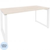 Стол ONIX-О О на металлокаркасе O.MO-SP-4.7 денвер светлый/белый Ш1580
