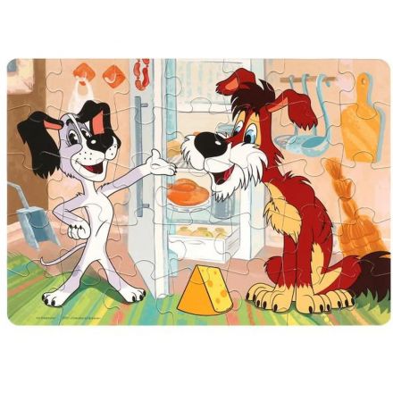 Пазл puzzle 35 эл. Бобик в гостях у Барбоса,4660254456068 Пазл puzzle 35 эл. Бобик в гостях у Барбоса,4660254456068