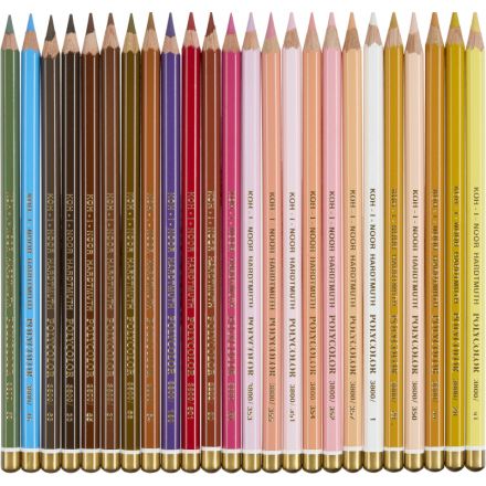 Карандаши цветные худож POLYCOLOR Портрет 24цв/наб мет.кор. 3824024014PL Карандаши цветные худож POLYCOLOR Портрет 24цв/наб мет.кор. 3824024014PL