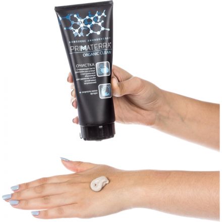 Паста очищающая Primaterra ORGANIC CLEAN с натур абраз 200мл Паста очищающая Primaterra ORGANIC CLEAN с натур абраз 200мл