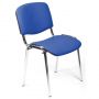 Стул UP_EChair Rio(ИЗО) хром, к/з синий Z06 Стул UP_EChair Rio(ИЗО) хром, к/з синий Z06
