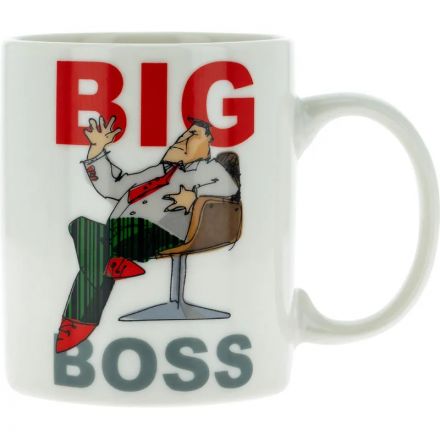 Кружка 350мл, NEW BONE CHINA,BIG BOSS,133-08077 Кружка 350мл, NEW BONE CHINA,BIG BOSS,133-08077