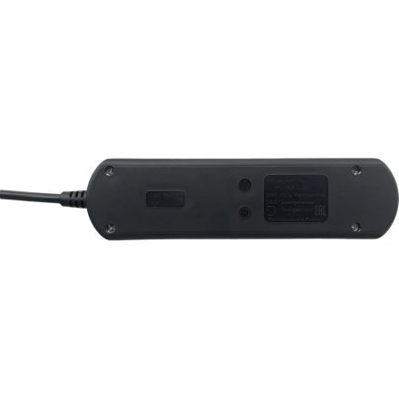 Удлинитель Power Cube 3р/1,5м без выкл 16А черн (PC-6B-1,5M)