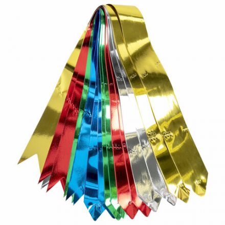 Бант-бабочка 5 см для подарка, НАБОР 10 шт., металлизированные, цвет ассорти, ЗОЛОТАЯ СКАЗКА, 591839 Бант-бабочка 5 см для подарка, НАБОР 10 шт., металлизированные, цвет ассорти, ЗОЛОТАЯ СКАЗКА, 591839