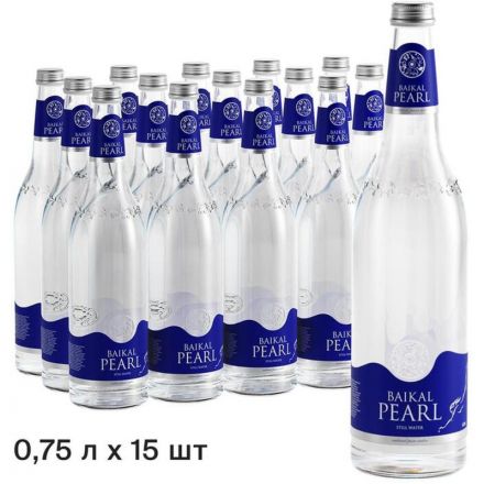 Вода питьевая Жемчужина Байкала/ Baikal Pearl, природная 0,75 л Вода питьевая Жемчужина Байкала/ Baikal Pearl, природная 0,75 л