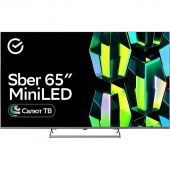 Телевизор Sber SDX-65UML7450, Mini LED серый Телевизор Sber SDX-65UML7450, Mini LED серый