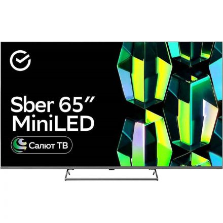 Телевизор Sber SDX-65UML7450, Mini LED серый Телевизор Sber SDX-65UML7450, Mini LED серый