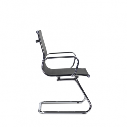 Кресло СН-300 Кайман Н/п хром СК11 (черный) Кресло СН-300 Кайман Н/п хром СК11 (черный)