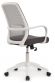 Кресло Fast W-207 white plastic Белый пластик/Серая сетка 60-62-97*105