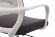 Кресло Fast W-207 white plastic Белый пластик/Серая сетка 60-62-97*105