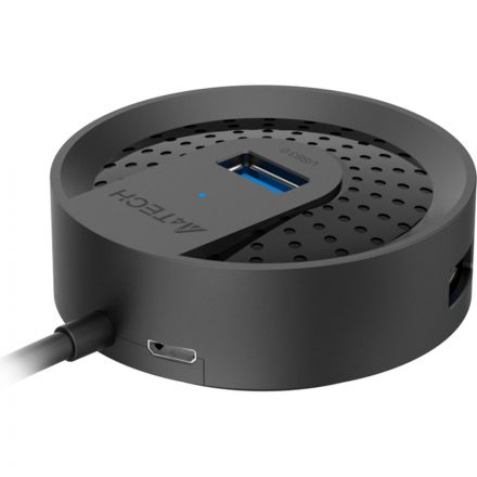 Разветвитель USB 3.0 A4Tech HUB-30C 4порт. черный