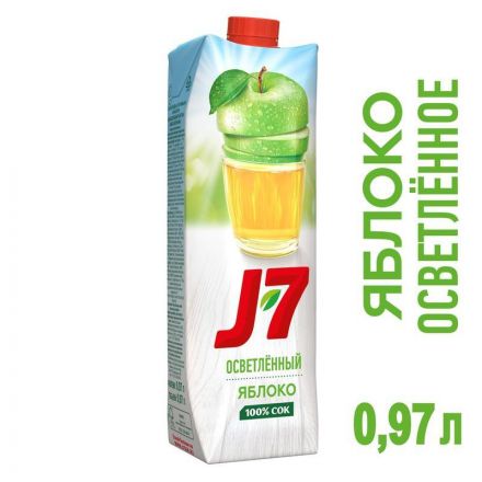 Сок J7 яблоко зеленое, 0,97л