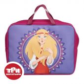 Папка для тетрадей КОМУС Три богатыря Аленушка,А4,молн,ткань,75мм,ПМД-4-20 Папка для тетрадей КОМУС Три богатыря Аленушка,А4,молн,ткань,75мм,ПМД-4-20