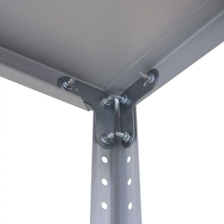 Стеллаж металлический ST_2000х1000х400 мм (4 полки/150 кг) 