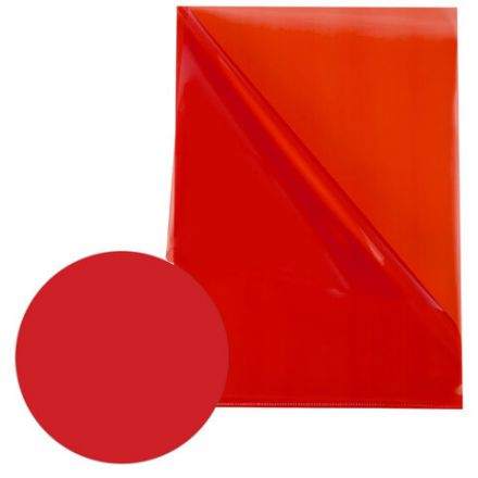 Папка-уголок жесткая прозрачная А4 BRAUBERG UNIVERSAL, красная, 0,15 мм, со штрихкодом, 273052 Папка-уголок жесткая прозрачная А4 BRAUBERG UNIVERSAL, красная, 0,15 мм, со штрихкодом, 273052