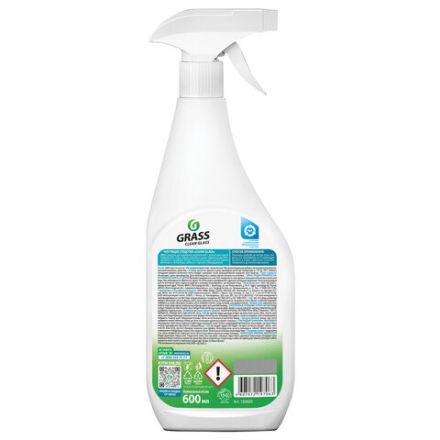 Средство для мытья стекол и зеркал 600 мл GRASS "Clean glass", распылитель, 130600 Средство для мытья стекол и зеркал 600 мл GRASS "Clean glass", распылитель, 130600