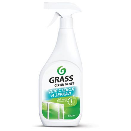 Средство для мытья стекол и зеркал 600 мл GRASS "Clean glass", распылитель, 130600 Средство для мытья стекол и зеркал 600 мл GRASS "Clean glass", распылитель, 130600