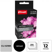 Картридж струйный Комус CLI-521BK (2933B004) чер. для Canon Картридж струйный Комус CLI-521BK (2933B004) чер. для Canon