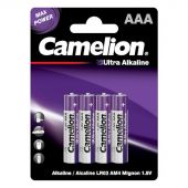 Батарейка Camelion Ultra 4шт/бл (LR03-BP4UT, 1.5В) (14985) Батарейка Camelion Ultra 4шт/бл (LR03-BP4UT, 1.5В) (14985)