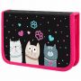 Пенал ЮНЛАНДИЯ, 1 отделение, картон с эффектом soft-touch, 19х11 см, "Cat squad", 273493 Пенал ЮНЛАНДИЯ, 1 отделение, картон с эффектом soft-touch, 19х11 см, "Cat squad", 273493