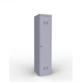 Шкаф для одежды металлический ШР-11 L400П (1 отделение, 400х500х1850 мм)