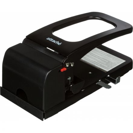 Дырокол мощный Attache Economy до 100 листов, металлический, черный Дырокол мощный Attache Economy до 100 листов, металлический, черный