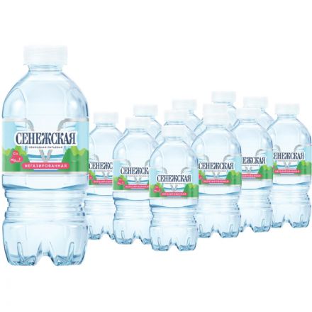 Вода питьевая Сенежская негазированная, 0,33л ПЭТ