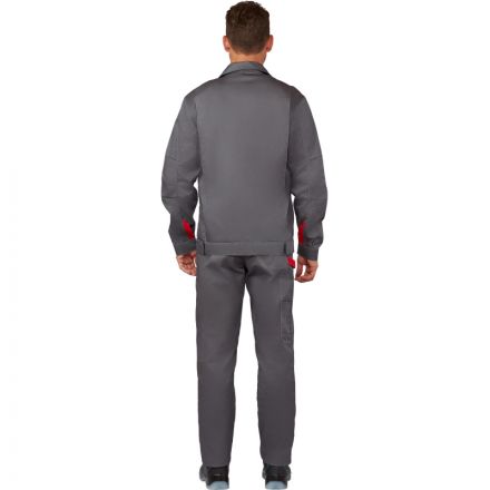 Костюм рабочий летний л10-КБР т-сер/св-сер(р.56-58) 158-164