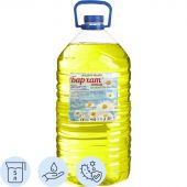 Мыло жидкое Бархат Эконом с антибактериальным эффектом Ромашка 5л