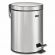 Ведро мусорное с педалью 5 литров "Classic", ЗЕРКАЛЬНОЕ, нержавеющая сталь, со съемным внутренним ведром, LAIMA, 232260