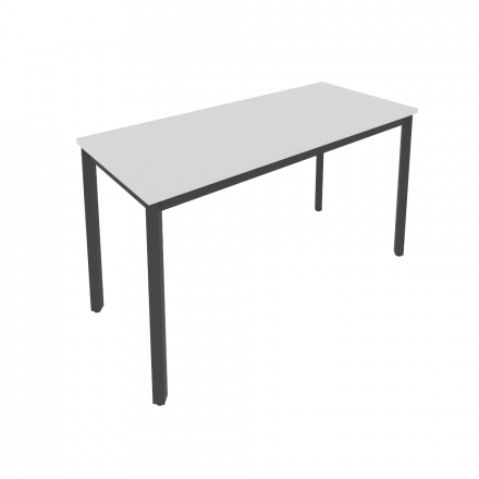 Slim Стол письменный на металлокаркасе С.СП-5.1 Серый/Антрацит металл 1380*600*750