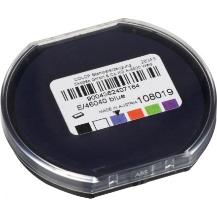 Подушка штемпельная сменная Colop E/46040  синяя (для 46040, совместим с Trodat 6/46040) Подушка штемпельная сменная Colop E/46040  синяя (для 46040, совместим с Trodat 6/46040)