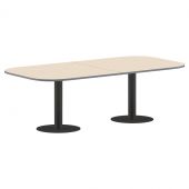 Конференц стол ПРГ-8 Клен/Антрацит 3600х1200х750 Конференц стол ПРГ-8 Клен/Антрацит 3600х1200х750