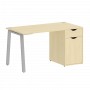 Home Office Стол письменный VR.SP-3-138.1.A Клён/Серый металл 1380*720*750