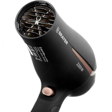 Фен BRAYER BR3000BN, 2200 Вт, 2 скор., холодный воздух Фен BRAYER BR3000BN, 2200 Вт, 2 скор., холодный воздух